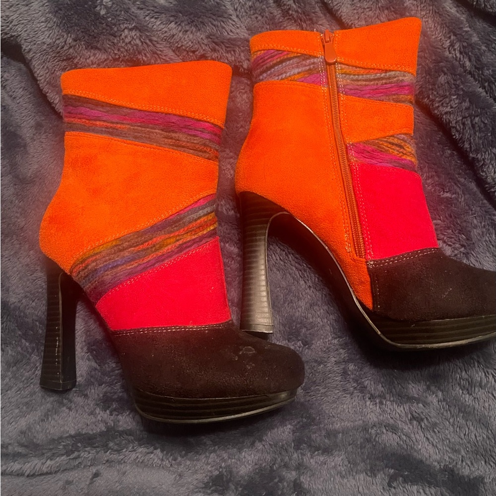 Fashion High Heel Boots - 7.5 - Picture 5 of 10